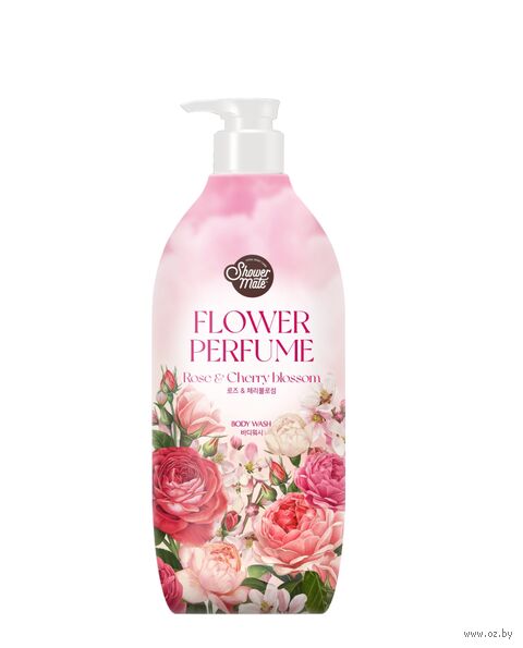 Гель для душа "Flower Perfume Body Wash Rose" (900 мл) — фото, картинка
