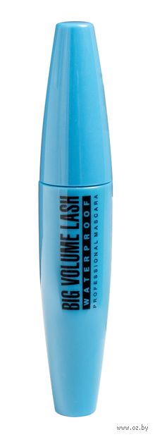 Тушь для ресниц водостойкая "Big Volume Lash" тон: глубокий чёрный — фото, картинка