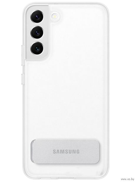 Чехол "Smart Clear View Cover" для Samsung Galaxy S22+ (прозрачный) — фото, картинка