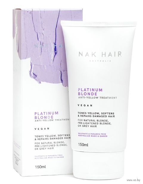 Маска для волос "Platinum Blonde Treatment – 60 Second Repair" (150 мл) — фото, картинка