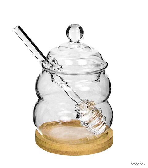 Банка для мёда "Market Union" (300 мл) — фото, картинка