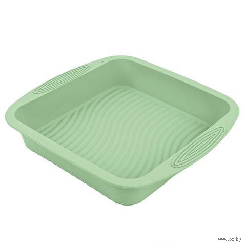 Форма для запекания силиконовая "Darvish DV-H-2132-2" (265х255х50 мм; оливковый) — фото, картинка