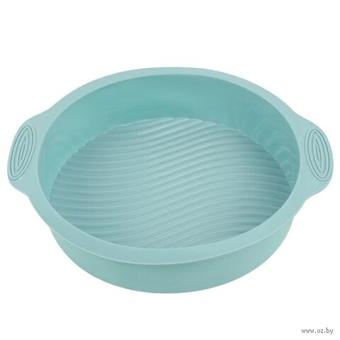 Форма для запекания силиконовая "Darvish DV-H-2131-2" (200х250х50 мм; голубой) — фото, картинка
