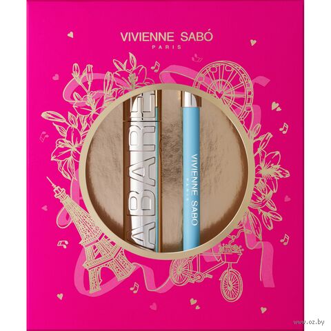 Подарочный набор "Cabaret Legende D’or. Liner Flirteur" (тушь для ресниц, карандаш для глаз) — фото, картинка