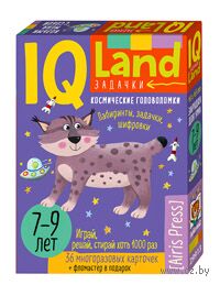 IQ Многоразовые карточки с маркером. Космические головоломки — фото, картинка