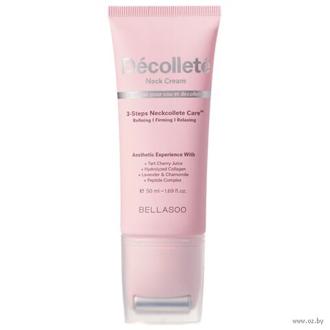 Крем для шеи и декольте омолаживающий "Bellasoo decollete neck cream" (50 г) — фото, картинка