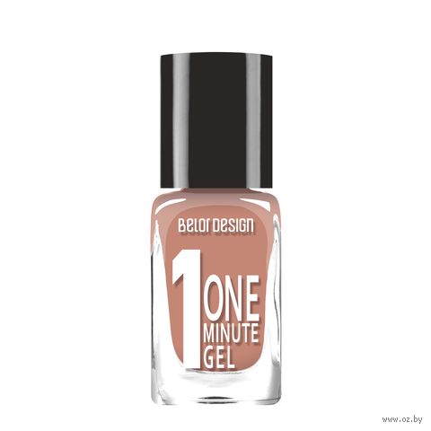 Лак для ногтей "One Minute Gel" тон: 207, карамельный — фото, картинка