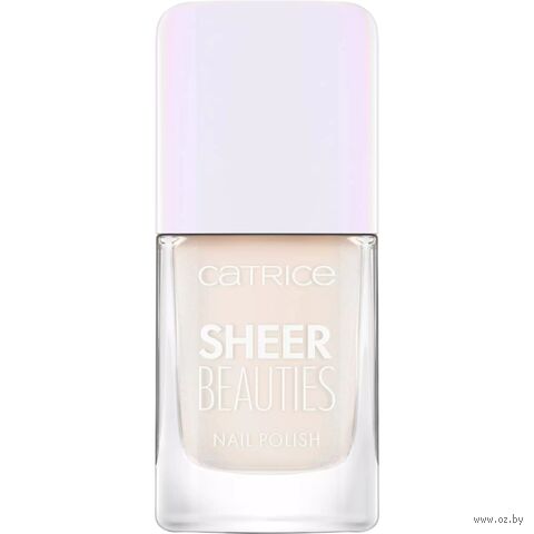 Лак для ногтей "Sheer Beauties Nail Polish" тон: 010, milky not guilty — фото, картинка