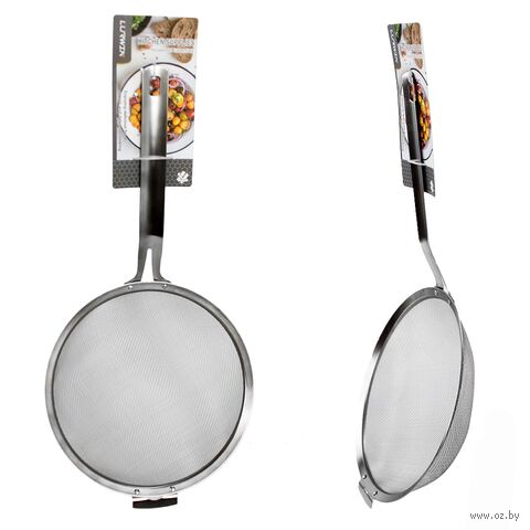 Сито металлическое с ручкой "Market Union" (440х220 мм) — фото, картинка