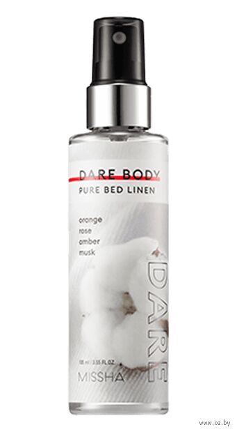 Парфюмированный спрей для тела "Pure Bed Linen" (105 мл) — фото, картинка