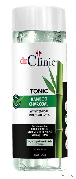 Тоник для лица "Bamboo Charcoal Tonic" (150 мл) — фото, картинка