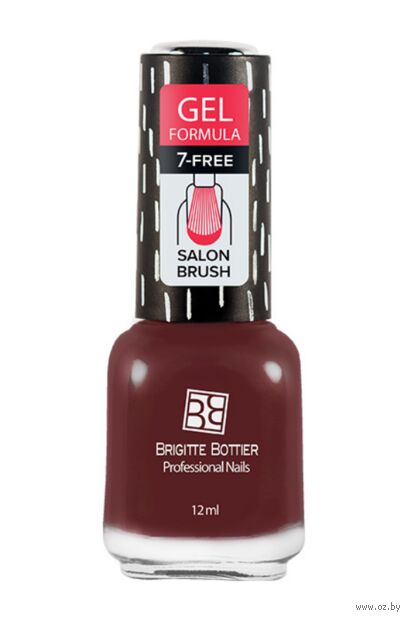 Лак для ногтей "Gel Formula" тон: 36, марсала — фото, картинка