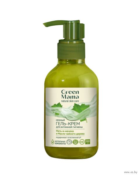 Крем-гель для интимной гигиены "Мать-и-мачеха и масло чайного дерева" (300 мл) — фото, картинка