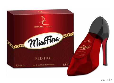 Туалетная вода для женщин "Miss Fine Red Hot" (90 мл) — фото, картинка