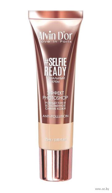 Тональный крем для лица "Selfie Ready" тон: 01, ванильный — фото, картинка