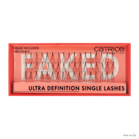 Пучки накладных ресниц "Faked Ultra Definition Single Lashes" (черный) — фото, картинка