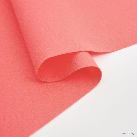 Фетр №40 (30х45 см; коралловый; 10 листов) — фото, картинка