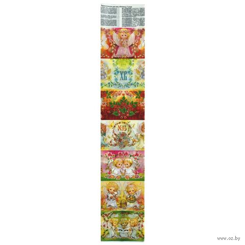 Термоэтикетки для украшения яиц "Ангелы" (7 фрагментов) — фото, картинка