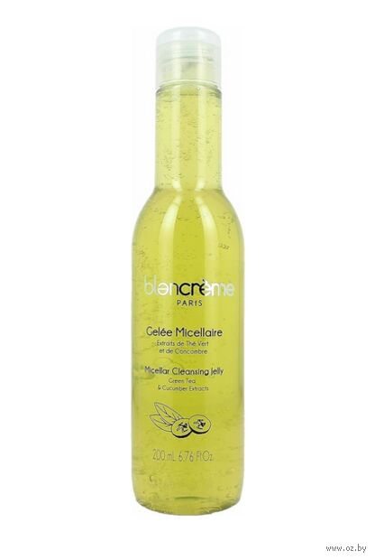 Мицеллярный гель для умывания лица "Micellar Cleansing Jelly Green Tea & Cucumber Extracts" (200 мл) — фото, картинка