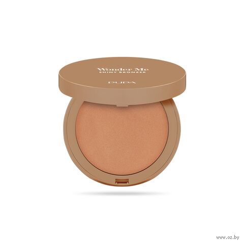 Бронзер для лица "Wonder Me Shiny Bronzer" тон: 001, light neutral — фото, картинка
