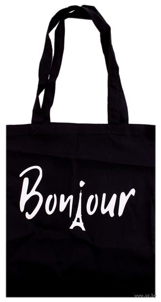 Сумка-шоппер "Bonjour" — фото, картинка