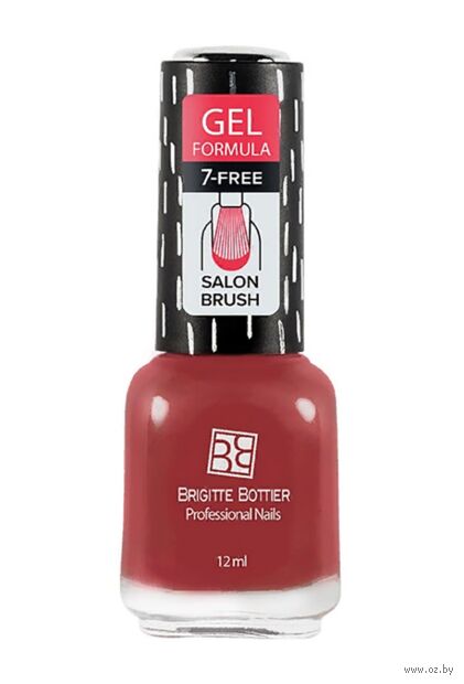 Лак для ногтей "Gel Formula" тон: 54, красный бархат — фото, картинка