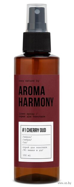Ароматический спрей для текстиля №1 "Cherry Oud" (150 мл) — фото, картинка