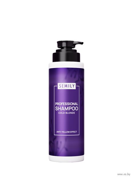 Шампунь для волос "Для нейтрализации желтизны блонда. ANTI-YELLOW EFFECT" (400 мл) — фото, картинка