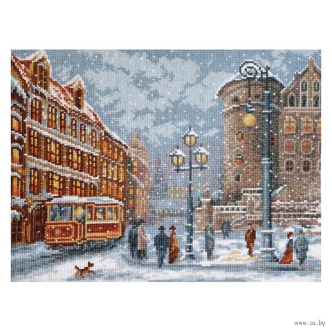 Набор для вышивания "Огни старого замка" (200х270 мм) — фото, картинка