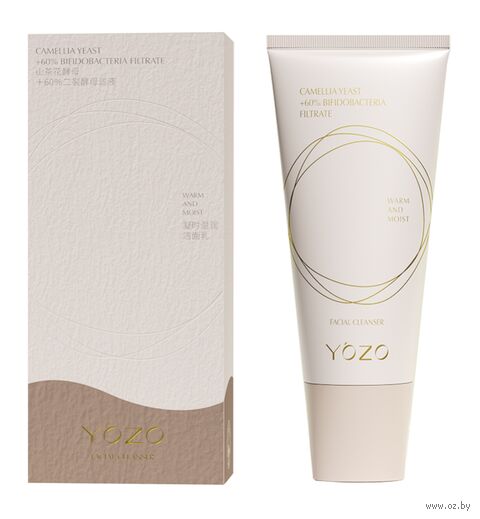 Пенка для умывания "Camellia Yeast + 60% Bifidobacteria Filtrate Warm And Moist" (120 г) — фото, картинка