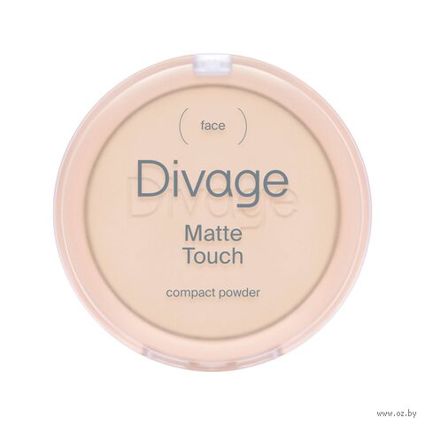 Компактная пудра для лица "Matte Touch Compact Powder" тон: 02, ivory — фото, картинка