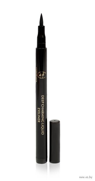 Подводка-фломастер для глаз "Deep Charming Liquid Eyeliner" тон: черный — фото, картинка