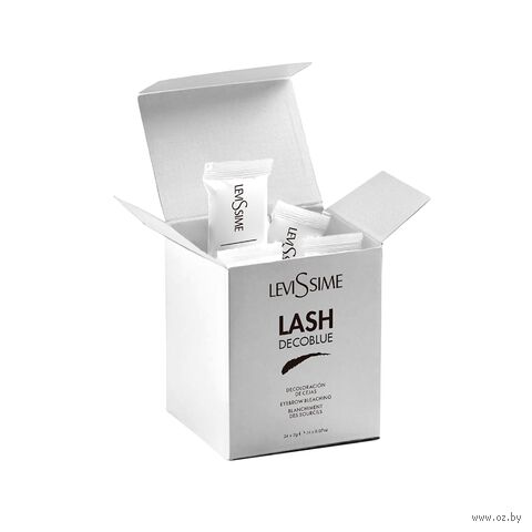 Осветляющая пудра для бровей "Lash Decoblue" (2 г х 24 шт.) — фото, картинка